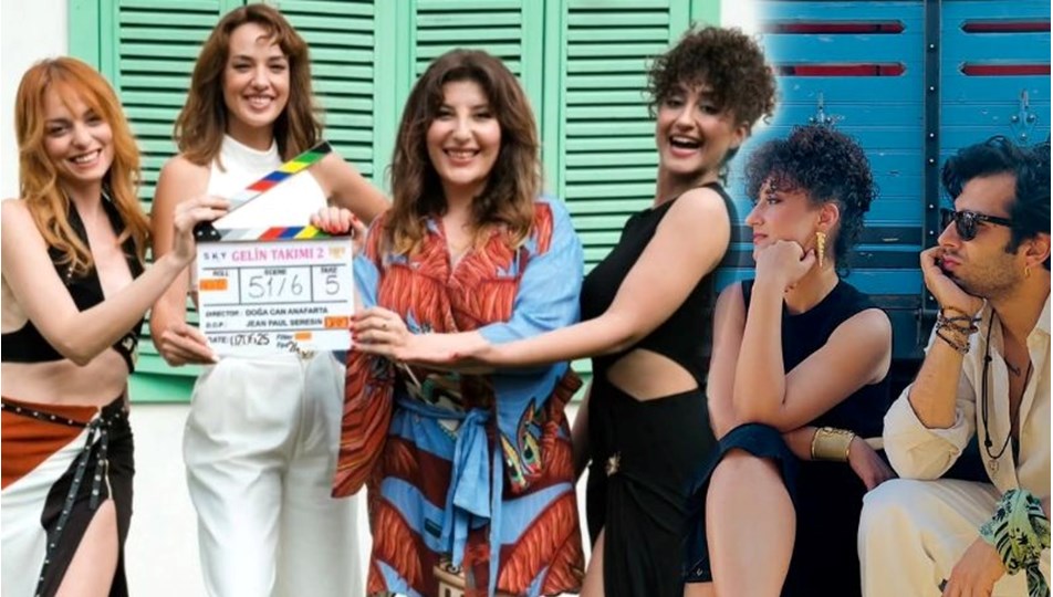 Gelin Takımı 2 geliyor: Ecem Erkek'ten set pozu