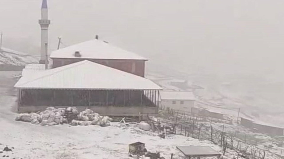 Mayıs ayında kar bastırdı, hava sıcaklığı düştü - 4
